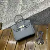 Nova Bolsa de Verão Feminina de Luxo 2026, Bolsa Kelly, Bolsa Feminina de Grande Capacidade, Bolsa de Ombro Transversal, Bolsa Birkin