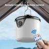 Lâmpada de Camping Solar Multifuncional à Prova d'Água para Exterior, Lâmpada de Bulbo para Carga de Emergência, Atmosfera de Trabalho, Feira Noturna