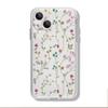 Funda para Teléfono Móvil Iphone17 con Diseño de Enredadera Floral y Concha Transparente para Niñas, Funda Protectora Anticaída Apple 18Pro 15Pm