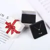 Caja de Joyería con Letra Inglesa Caja de Cubierta Cielo y Tierra para Collar Pulsera Cinta de Lazo Caja de Embalaje para Regalo de Cumpleaños