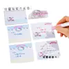 Serie Rosa Azul Hello Kitty de Joytop - Notas Adhesivas de Acrílico para Cuadernos de Estudiantes y Notas de Mensajes