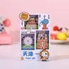 Ímãs de Geladeira Culturais e Criativos do Relógio do Século de Tianjin, Adesivos Magnéticos para Atrações Turísticas e Museus da Cidade, Adesivos Magnéticos de Madeira, Produtos Culturais e Criativos