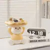 Estilo Creme Urso Fofo Entrada Armazenamento de Entrada Enfeites Sala de Estar Decorações de Mesa Chá de Casa Nova Casa Presente