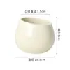 Vaso de Flores Cerâmica Phalaenopsis Especial Acessível Luxo High-End Criativo Simples Casa Mesa Ornaments Vaso de Flores Decorativo