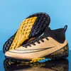 Transfronteiriço 2025 Nova Copa do Mundo Sapatos de Futebol Masculino e Feminino Cano Alto Chuteiras Grama Artificial TF Unhas Quebradas Sapatos de Treino Estudantil