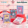 Guangbo K81619 Auténtico Cuaderno de Palma Mini Serie Familiar Sanrio Dibujo Animado Lindo Cuaderno de Notas para Estudiantes
