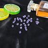Cuentas de cristal de diamante de 6 mm, hechas a mano, para horquillas, accesorios para pendientes caseros, joyería para orejas, cuentas sueltas.