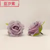 Rosa artificial (Rosa Redonda Pequena) Venda Direta de Fabricante de Cabeças de Flores Arranjo de Arco de Parede para Cena de Casamento ao Ar Livre