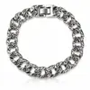 Europa y Estados Unidos moda retro pulsera creativa para hombre dominante cabeza de tigre nueva este año pulsera de personalidad pulsera al por mayor