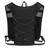Mochila con bolsa de agua de 5L, diseñada para trail running, transpirable y resistente al agua, estilo chaleco, adecuada para actividades al aire libre, ciclismo y almacenamiento de agua