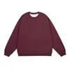 Moletom Pesado com Gola Redonda para Homens e Mulheres, Nova Peça Base Versátil Solta para Outono e Inverno, Estilo Casal com Top de Manga Longa