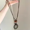 Corrente de Clavícula com Borla Empilhável Colar Feminino Multicamadas 2026 Novo Gargantilha Corrente de Pescoço Estilo Nicho de Luxo Leve Alta Qualidade
