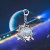 Honkai: Chaveiro Acrílico de Mercadoria Star Rail - Xiah Die, Yin Yue, Liuying, Bosha, Pingente Jinhuohuo