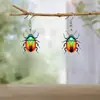 Venta Caliente Transfronteriza Primavera y Verano Creativos Coloridos Insectos Pendientes Acrílicos 2025 Nuevos Pendientes de Insectos