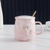 Taza Cerámica Patrón Mármol Pareja Taza para Beber Logo Taza de Regalo Porcelana Blanca Caja de Regalo Regalo de Negocio