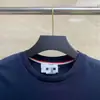 Venda Direta de Fábrica Tb Verão Novo Estilo Cachorro Redondo Bordado Gola Redonda Manga Curta Camisetas Casuais e Confortáveis para Homens e Mulheres