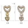 Colgante Amor Explosiones Transfronterizo Aleación Joyería para Uñas Súper Flash Celebrante de Internet Serie Amor Calado Accesorios Decoración de Uñas
