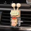 Frasco Vazio de Perfume para Carro Frasco de Aromaterapia para Carro Óleo Essencial Aromaterapia Mini Saída de Ar Volatilização e Decoração de Fragrância