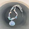 Nuevo Collar de Conchas y Perlas Estilo Festivo, Joyería Fresca y Dulce para Mujeres, Versátil de Instagram, Diseño Elegante de Nicho de Gama Alta