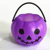 Frasco de Calabaza de Halloween Festival de Fantasmas Bolso Infantil Mini Frasco de Dulces Calavera Fantasma Cubo de Calabaza Accesorios de Decoración de Barra
