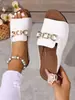 Sandalias de Playa para Mujer de Gran Tamaño con Cuña de Correa Única, Estilo Europeo y Americano Casual, Nuevas de Verano 2025, Comercio Exterior Transfronterizo