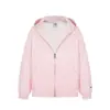 Sudadera con capucha y estampado estilo americano para hombre y mujer 2025 Otoño Nueva Marca de Moda Cremallera para Pareja