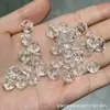 Coleção de Cristal Branco Natural, Contas de Abóbora, Contas de Flor de Maracujá, Acessórios Artesanais, Pulseiras DIY Feitas à Mão, Joias da Moda