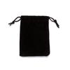 Fabricante Venta al por Mayor Caja de Joyería Flocada Bolsa de Regalo Bolsa de Embalaje Bolsa para Empaque de Joyería Bolsa de Terciopelo Negro