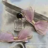Tocado de lazo de hilo tridimensional para niños, lindo pasador lateral para bebé niña estilo Princess, tocado de flor