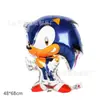 Nuevo Sonic 2 Sonic Boy Vajilla para Fiesta de Cumpleaños Bandera Mantel Plato Vaso de Papel Set Decoración
