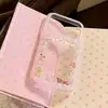 Estilo Fofo e Feminino Adequado para Capa de Celular Apple 17 iPhone 16 Pro Transparente com Glitter e Desenho de Cachorrinho para 18/15 com Pequeno Porta-Cartões