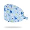 Gorro quirúrgico estampado de algodón puro para hombres y mujeres, gorro de quirófano de hospital, gorro fino de enfermera estomatóloga