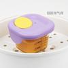 Grande 200ML vidrio de borosilicato alto niños bebé comida caja tazón almacenamiento fresco tapa de silicona sellado horno microondas