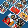 Auténtico Uno Jurassic World Juego de Mesa de Cartas Uno Clásico Uno Multijugador Fiesta Casual Mesa
