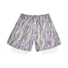 Bañador de Moda Transfronterizo, Shorts Holgados de Malla de Tres Cuartos, Shorts de Playa para Jóvenes, Shorts de Secado Rápido para Hombre para Nadar