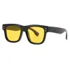 Gafas de sol cuadradas pequeñas de marco retro estilo europeo y americano 2025 Nuevas Distintivas Mi Ding Moda Simples para Hombres y Mujeres Tendencia