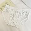 "Otoño romántico" ropa interior para mujer calzones de algodón con entrepierna 2025 nuevos sexy antibacteriales shorts de cintura