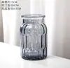 Vaso de vidro transparente arranjo de flores rico bambu grande hidropônico simples decoração de lírio sala de estar casa nórdica