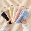 Meias de veludo quentes meias de inverno com forro de fleece grossas meias tubulares infantis para o frio do inverno quentes super grossas meias para o chão meias de neve