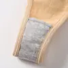 Roupa íntima de tamanho grande europeia e americana para mulheres, fio dental sexy sem costura, cintura média, secagem rápida, para esportes e yoga, atacado