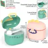 Caja de Leche en Polvo de Doble Capa para Bebé Caja de Cereales de Arroz Sellada a Prueba de Humedad Lata de Leche en Polvo Contenedor de Comida para Bebé Portátil Caja Dispensadora de Leche en Polvo
