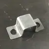 Conjunto Completo de Accesorios para Barandilla de Acero Zincado Base de Fijación Soporte Lámina de Hierro Cubierta Ovalada Soporte en Forma de Z Cubierta Decorativa Valla Sin Soldadura