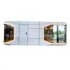 Estructura de Acero Galvanizado Cielo Estrellado Habitación B&B Cápsula Espacial Punto Escénico Ecológico Tecnología Inteligente Dormir Cabina de Manzana Cabina de Metal