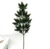 Agujas de Pino Artificiales, Ramas de Tuya, Ramas Navideñas, Hermosas Plantas Verde Pino, Decoración de Hojas Falsas de Plástico de Pino y Ciprés Pino de Bienvenida