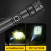 Linterna Mini de Aluminio Portátil con Clip para Bolígrafo, Zoom Telescópico con Memoria, Superventas Transfronteriza Xhp50 para Exteriores