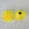 Nuevo Producto en Stock al por Mayor Corona de Flores de Crisantemo de Aguja de Pino de 14 cm Accesorios Florales Pasador Tocado de Flor Crisantemo Artificial Semi-Terminado