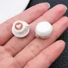 Accesorios para Joyería DIY 20 Colgantes de Resina Blanca en Forma de Corazón y Estrella de Cinco Puntas Materiales para Pulsera, Collar, Aretes, Llavero