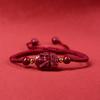 Fornecimento ao Vivo de Pulseiras de Cinábrio, Doze Signos do Zodíaco, Oito Grandes Protetores Budas, Pulseiras de Fio Vermelho, Dainichi Nyorai, Manjushri Atacado