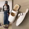 En Stock Entrega Rápida Pantuflas Cubre-Dedos para Mujer, Estilo Coreano, Versátiles, Modernas, Estilo Ins, Adecuadas para Uso en Casa, Suela Suave, sin Cordones