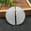 Venta al por mayor de fábrica Par de Jade Afgano Longfeng marca jade blanco amantes Yu Pei marca de cintura accesorios hechos a mano puesto de suministro